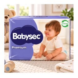 Alternative view of Pañal Bebe Babysec Premium Talla M 70 Unidades