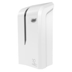 Dispensador Jabon Elite Recargable Plastico Bco 1L