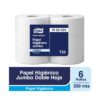 Papel Higiénico Jumbo Tork Premium 6 Rollos De 250 Metros Modelo HI55024