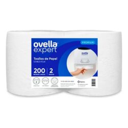 Alternative view of Toalla Papel Ovella Extra Blanca Doble Hoja 200 Metros Pack 2 Unidades