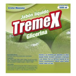 Alternative view of Jabon Liquido Tremex Con Glicerina Manzana 5 Litros