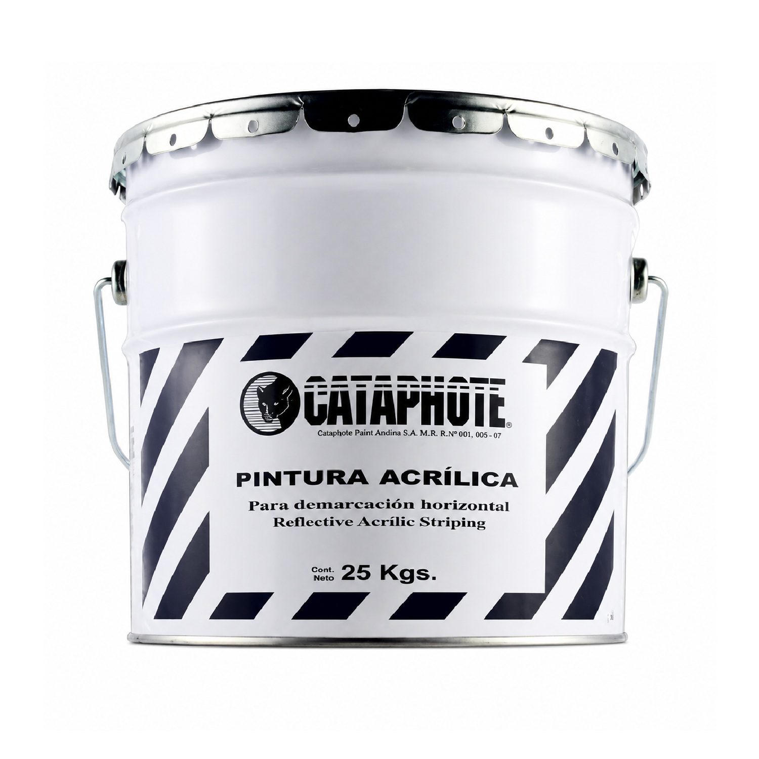 Pintura Alto Traf. Cataphote Acrilica B/S Am Tin
