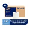 Toalla Papel Tork Matic Advanced 6 Rollos De 250mts Modelo TO70026