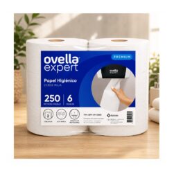 Alternative view of Papel Higiénico Ovella Expert Premium Doble Hoja 250 Metros Pack 6 Rollos