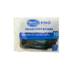 Bolsa Basura Virutex Pro 50X70CM Paq Plano 10Und