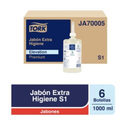 Jabón Líquido Extra Hygiene Tork 1 Litro Modelo JA70005