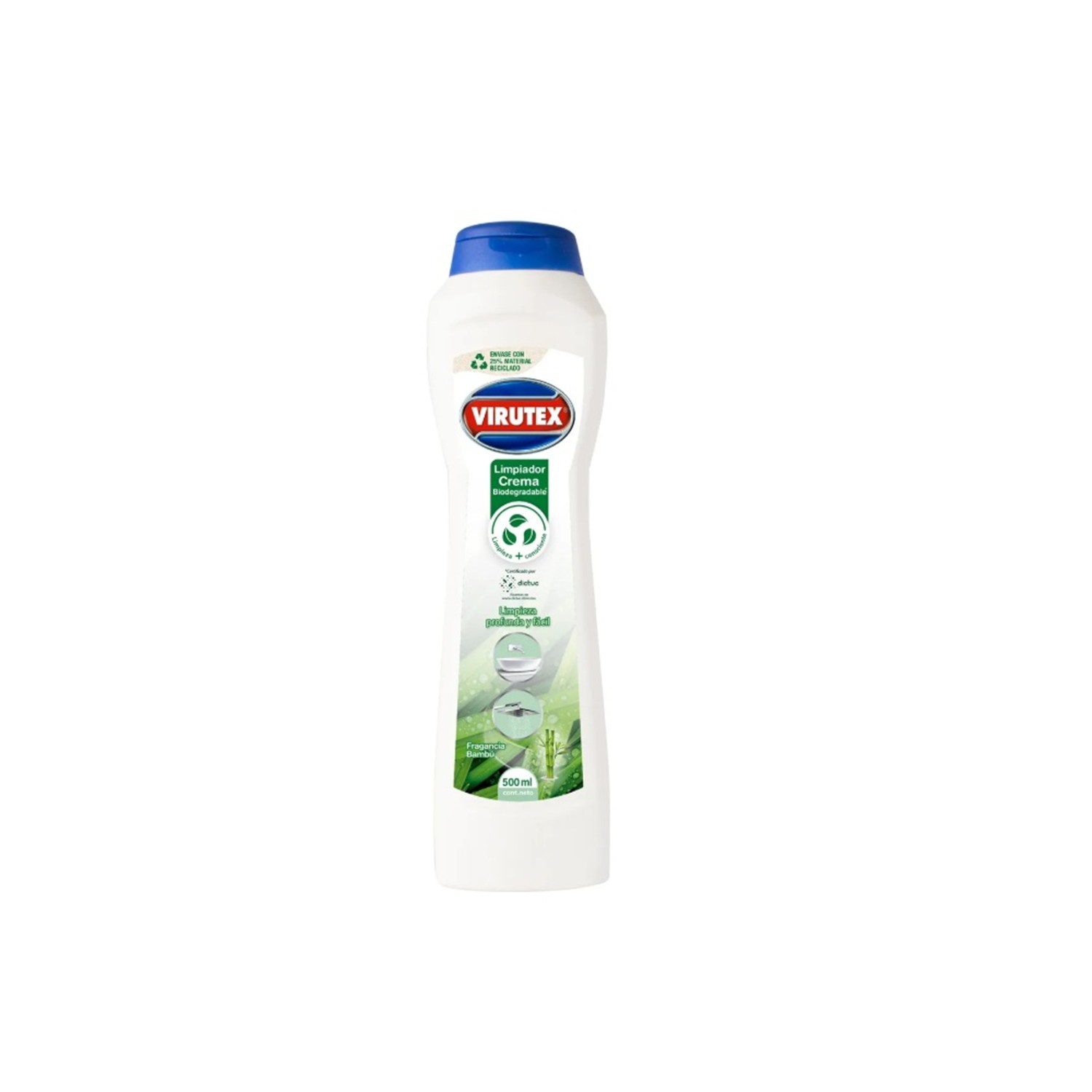 Limpiador Crema Bio Bambu 750 Virutex - Imagen 2