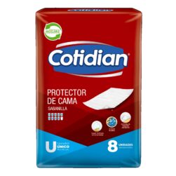 Alternative view of Cotidian Sabanilla Gel Súper Absorbente 8 Unidades Por Envase