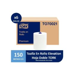 Tork Toalla De Papel Jumbo Premium 6 Rollos X 150 Metros Modelo TO70021