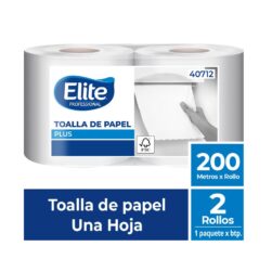 Alternative view of Elite Toalla De Papel Plus Una Hoja 200 Metros 2 Rollos