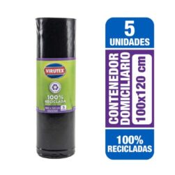 Bolsa Basura Clásica Vtx BioRollo 100X120CM Paq 5u