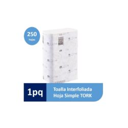 Toalla Interfoliada Tork Xpress Universal 250 Hojas 1 Unidad Modelo TO55036