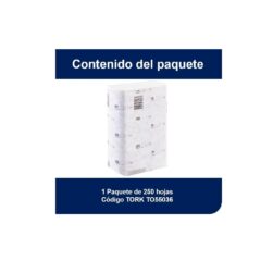 Alternative view of Toalla Interfoliada Tork Xpress Universal 250 Hojas 1 Unidad Modelo TO55036