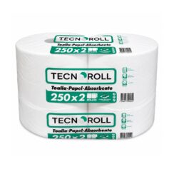 Toalla de Papel Tecnoroll 1 Hoja 250 m Pack 2 Rollos