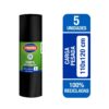 Pack x9 - Bolsa Basura Virutex Bio Rollo 110X120 cm Paquete 5 unidades