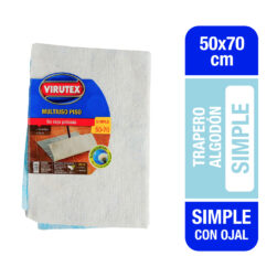 Trapero Algodón Virutex Simple 50x70 cm 1 Unidad