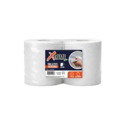 Toalla De Papel Jumbo Industrial Xtrme 2 unidades x 200mts