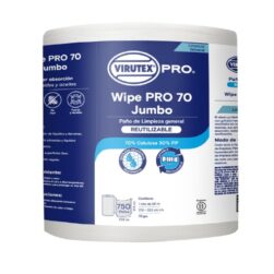 Alternative view of Wipe Pro 70g Jumbo Blanco 750 Hojas Virutex Pro