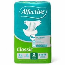 Pañales para Adultos Affective Classic Talla G 8 Unidades | Protección y Comodidad