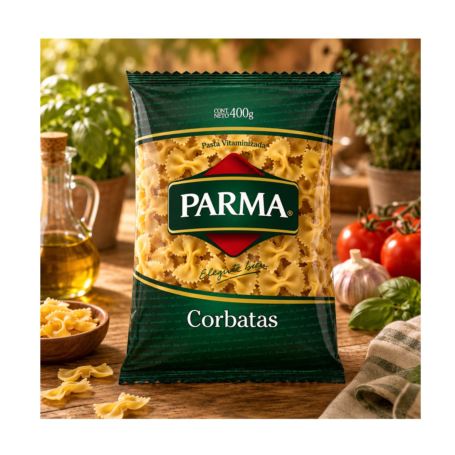 Fideos Corbata Parma 400 g - Imagen 2