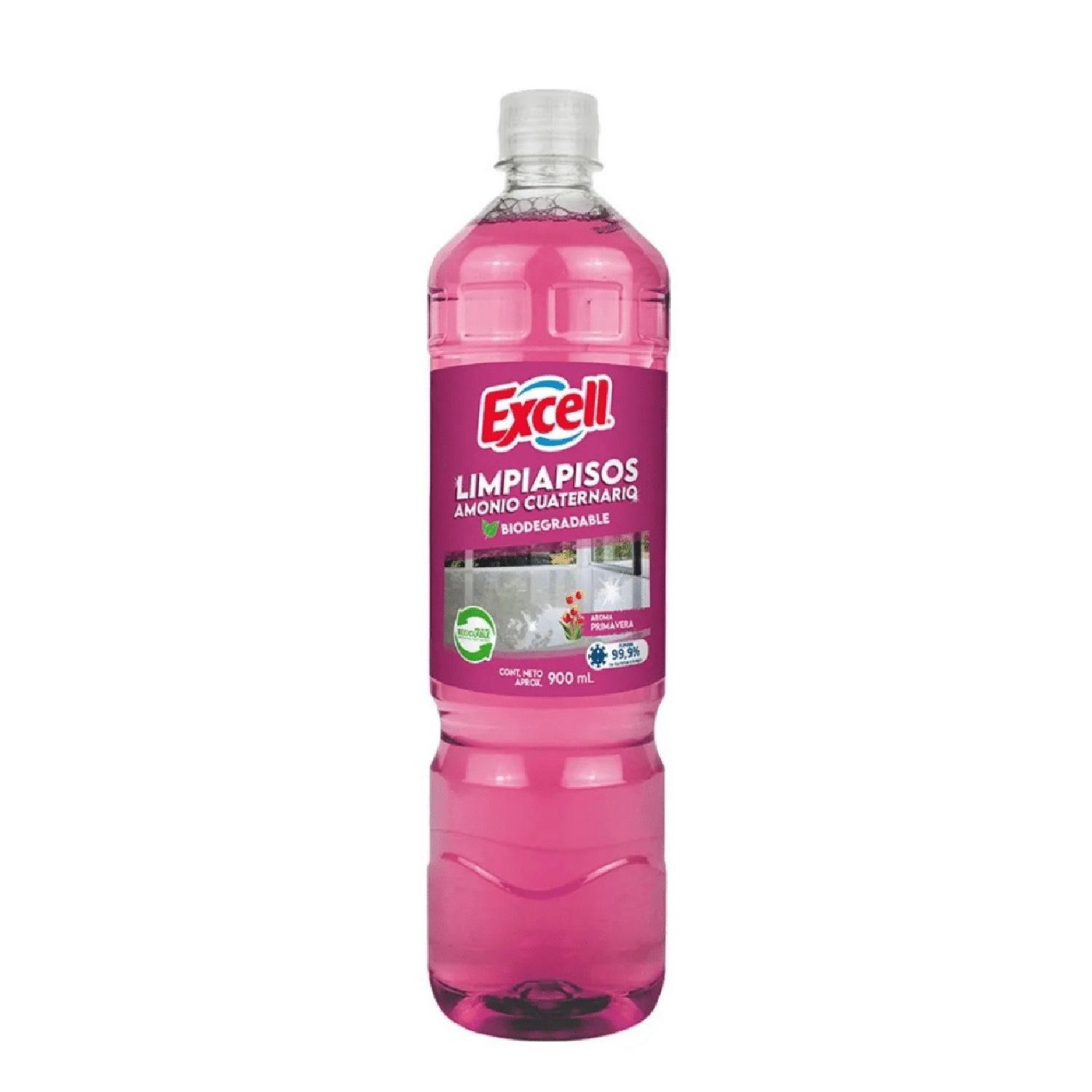 Limpiador Desinfectante de Piso Excell Primavera 900 ml