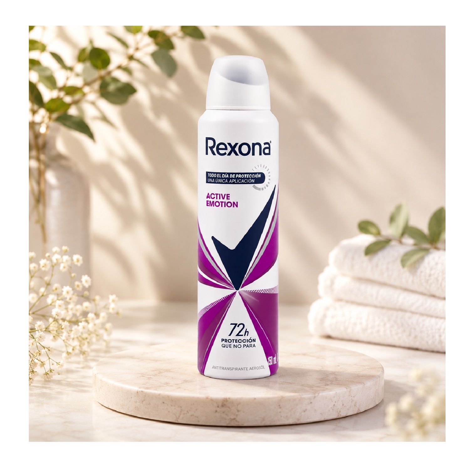 Desodorante Spray Rexona Women Active Emotion 150 ML - Imagen 2