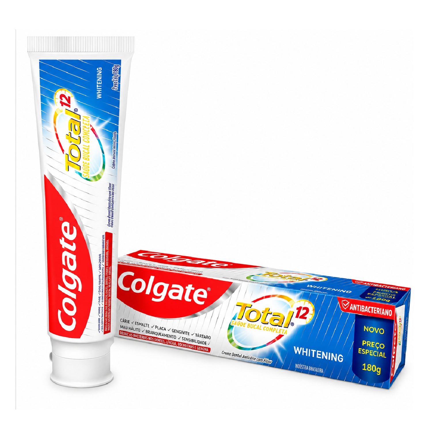 Pasta Dental Colgate Total Whitening 180 g - Imagen 2