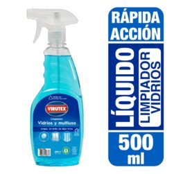 Limpiavidrios Virutex Bambú con Pulverizador 500 cc 1 Unidad