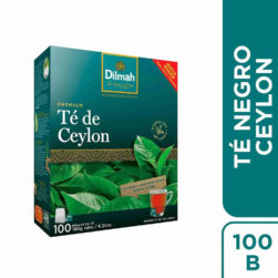 Té Negro Dilmah Ceylon Premium Pack 100 Bolsitas