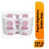 Papel Higiénico Mundo Papeles Doble Hoja Rollo 250 m Pack 6 Unidades