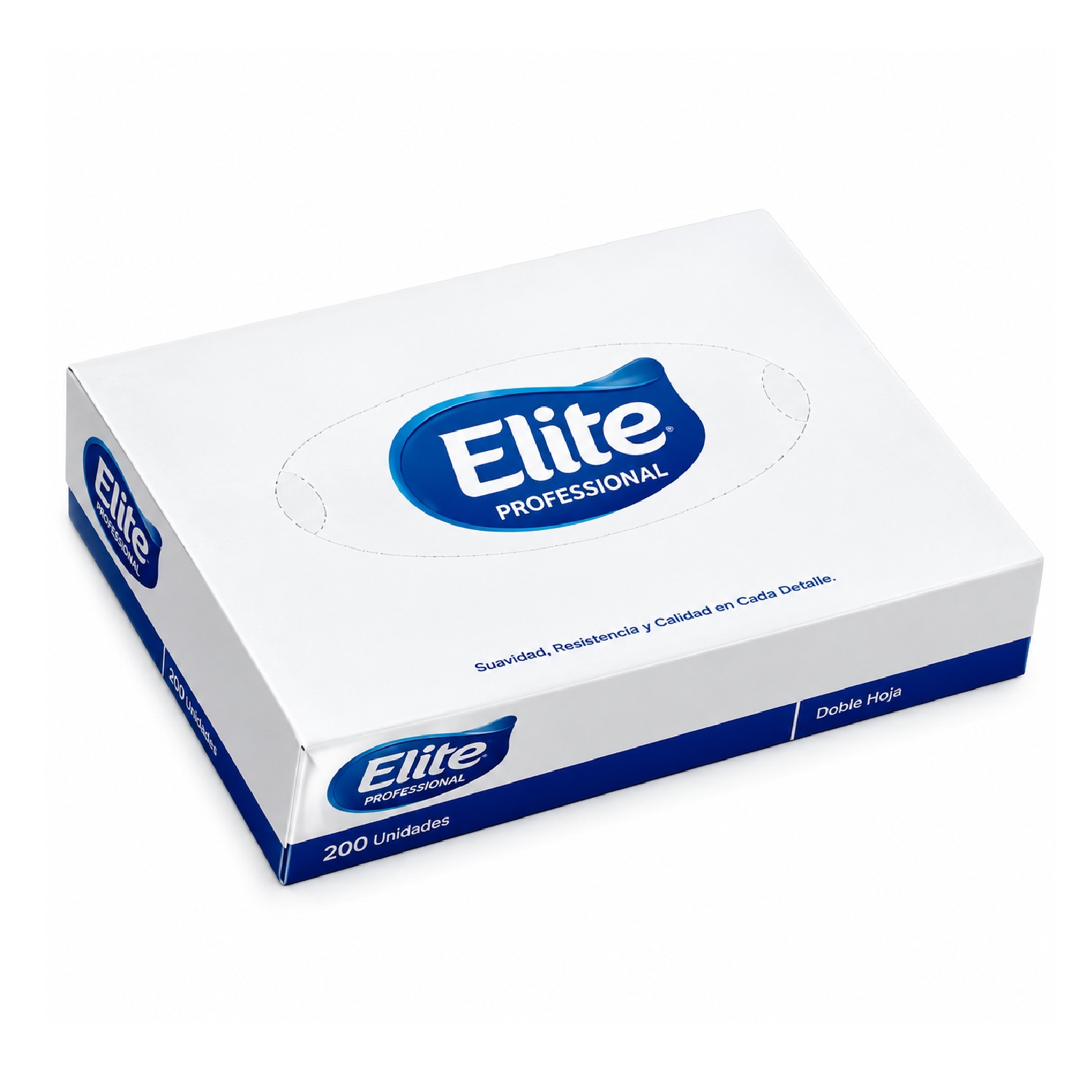 Pañuelos Desechables Elite Doble Hoja 30 Paquetes de 100 Hojas