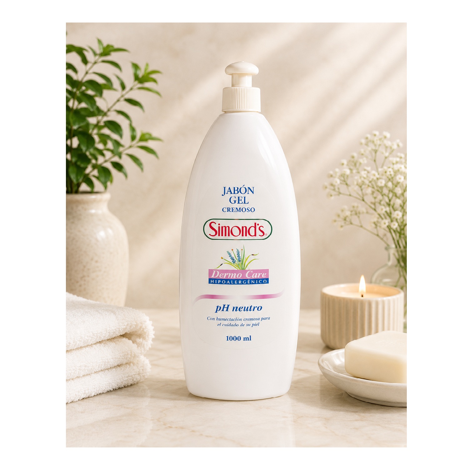 Jabón Líquido Simonds Cremoso con Glicerina 1 L - Imagen 2