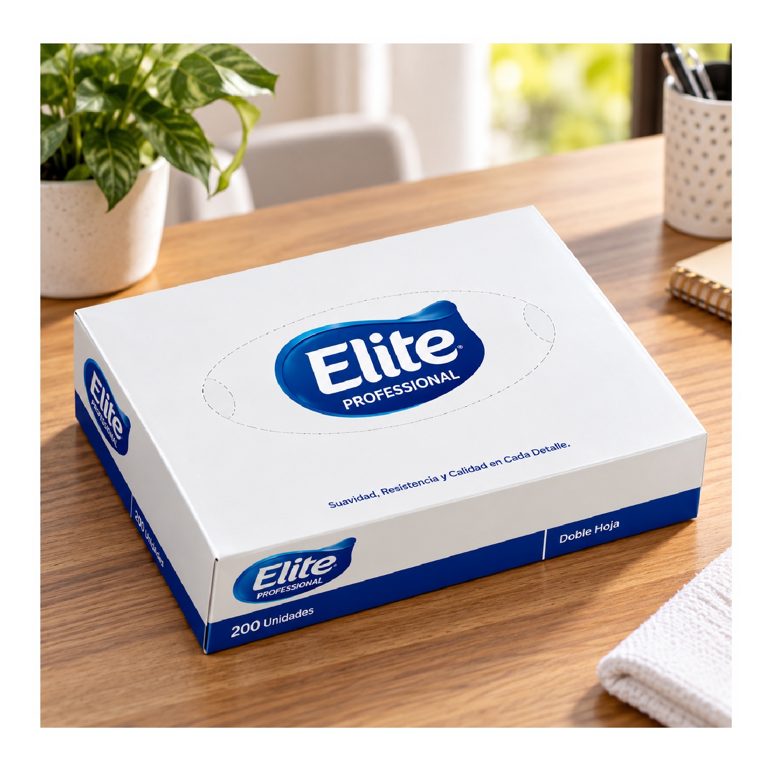 Pañuelos Desechables Elite Doble Hoja 30 Paquetes de 100 Hojas - Imagen 2
